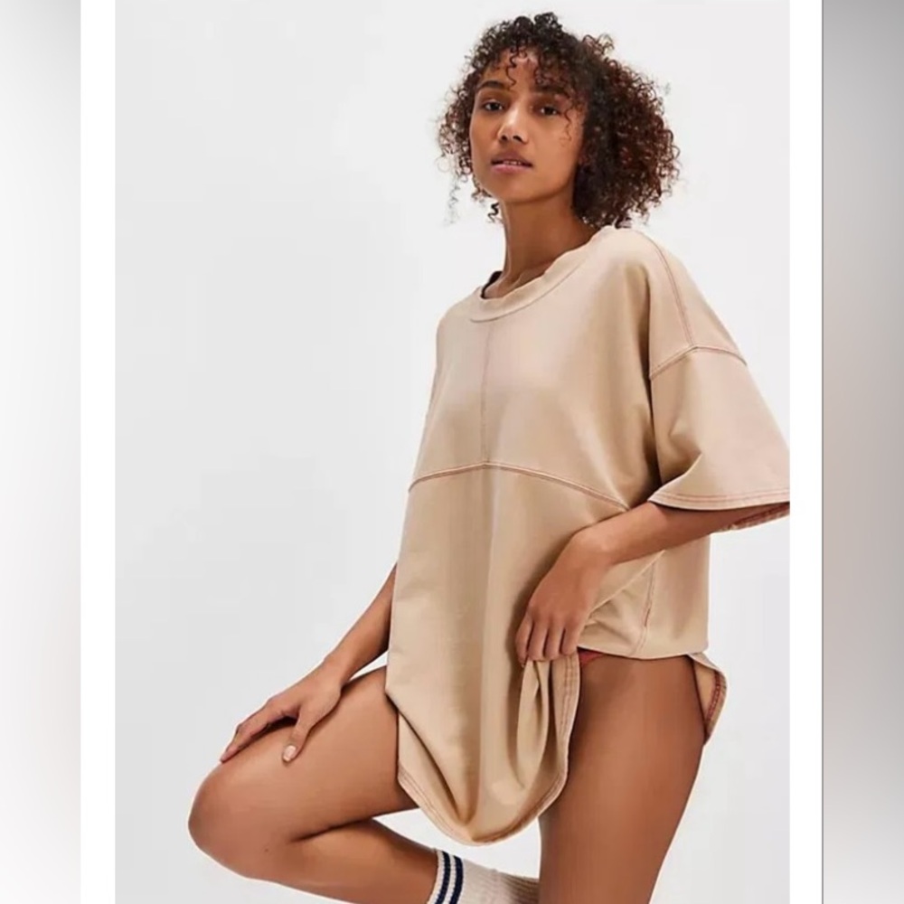 Free People “Dont wait up” sleep tee